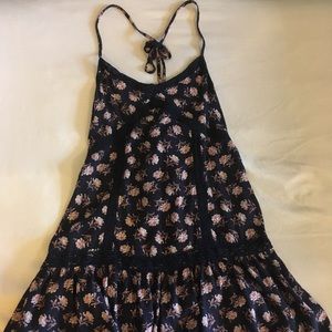 floral american eagle dress